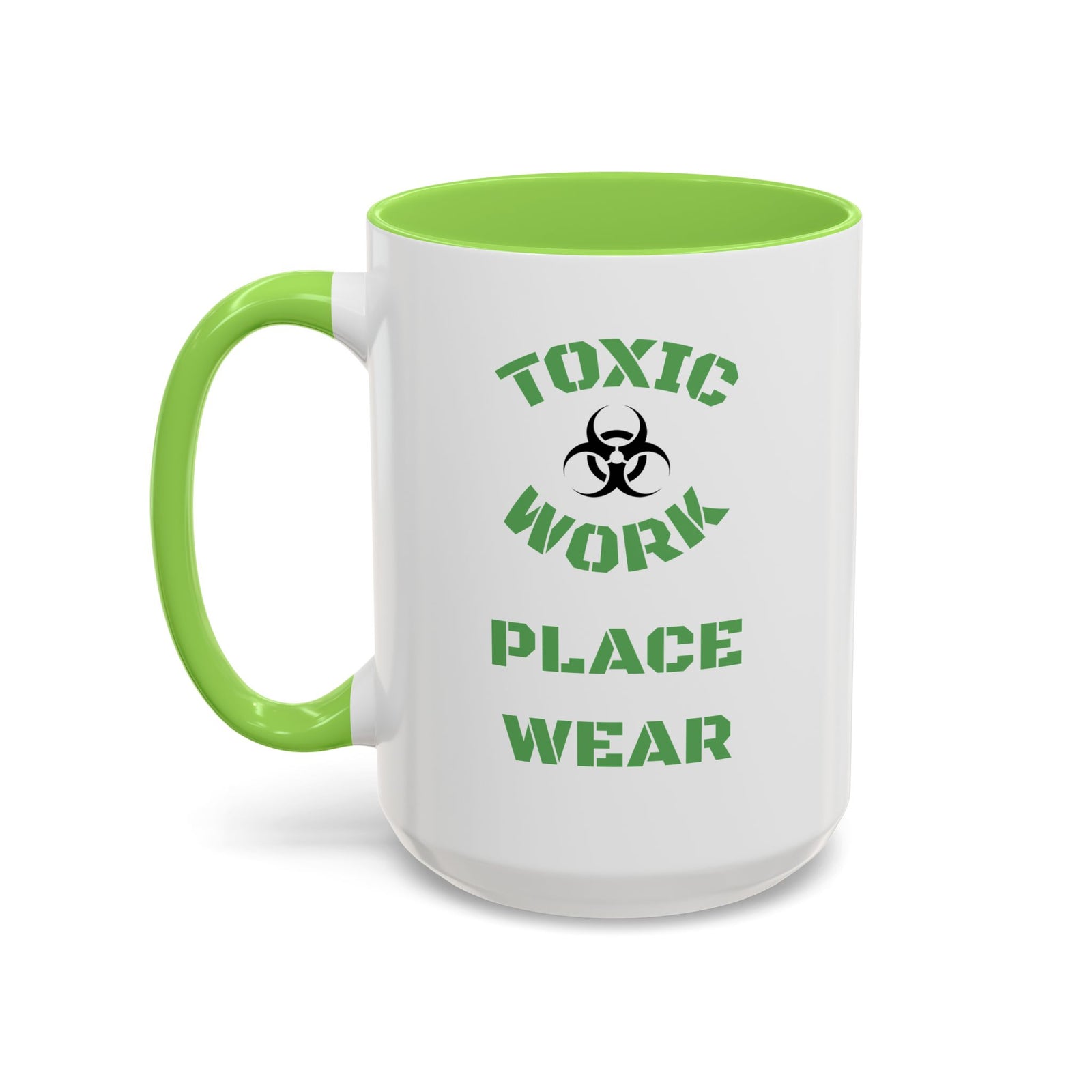 Workplace Humor Colorful Mug with the message that reads "gaslighting is a virtue."