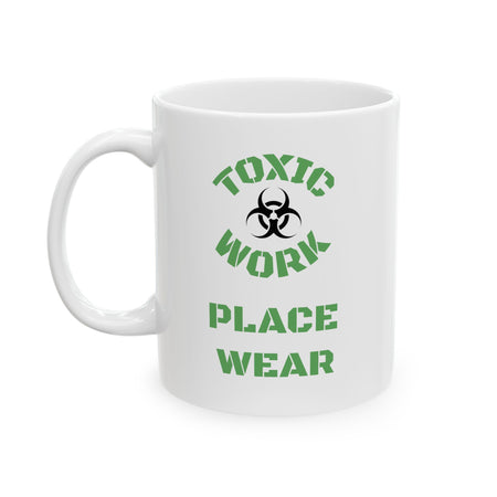 Competence is not rewarded it's a threat mug. Funny mug