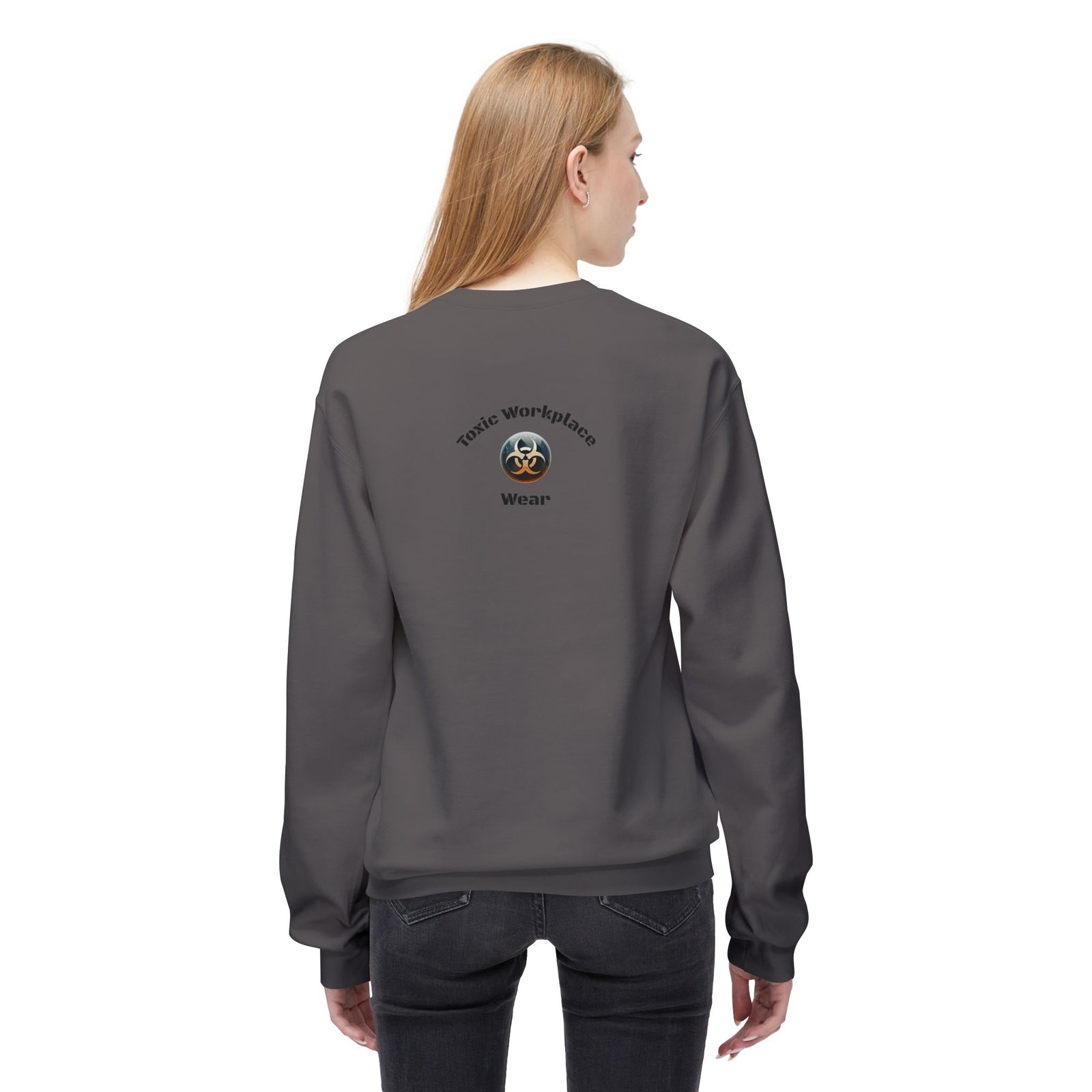 Infinity Design Unisex Fleece Crewneck Sweatshirt, Cozy Sweatshirt, Gift for Him/Her, Everyday Wear, Casual Style, Unique Apparel