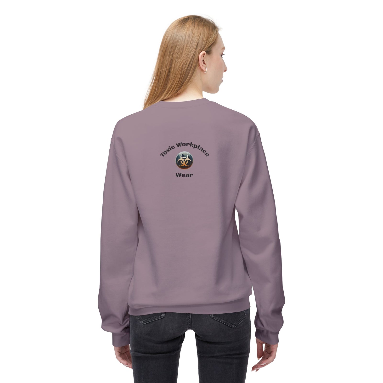 Infinity Design Unisex Fleece Crewneck Sweatshirt, Cozy Sweatshirt, Gift for Him/Her, Everyday Wear, Casual Style, Unique Apparel