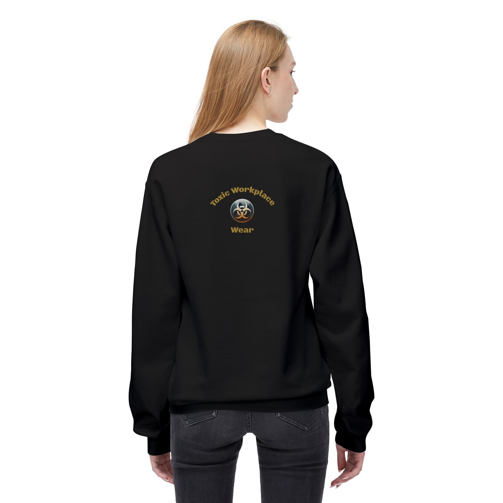 Infinity Design Unisex Fleece Crewneck Sweatshirt, Cozy Sweatshirt, Gift for Him/Her, Everyday Wear, Casual Style, Unique Apparel