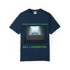Funny tee stating if you want to get promotion, stop working so hard