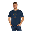 Garment-Dyed T-Shirt with Unique Workplace Humor