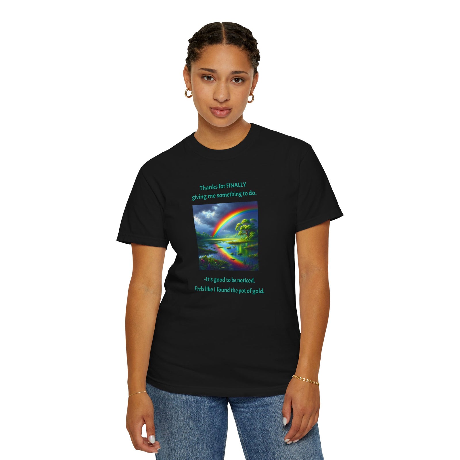 Funny Workplace Unisex T-Shirt - Finally given something to do at work