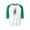 Unisex Three-Quarter Sleeve Raglan Shirt