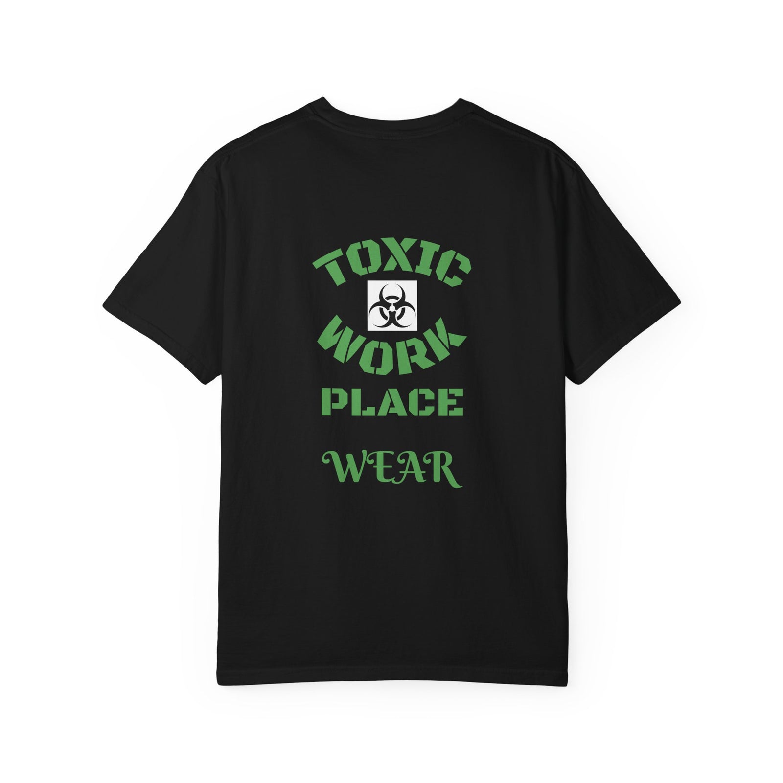 Funny tee stating if you want to get promotion, stop working so hard