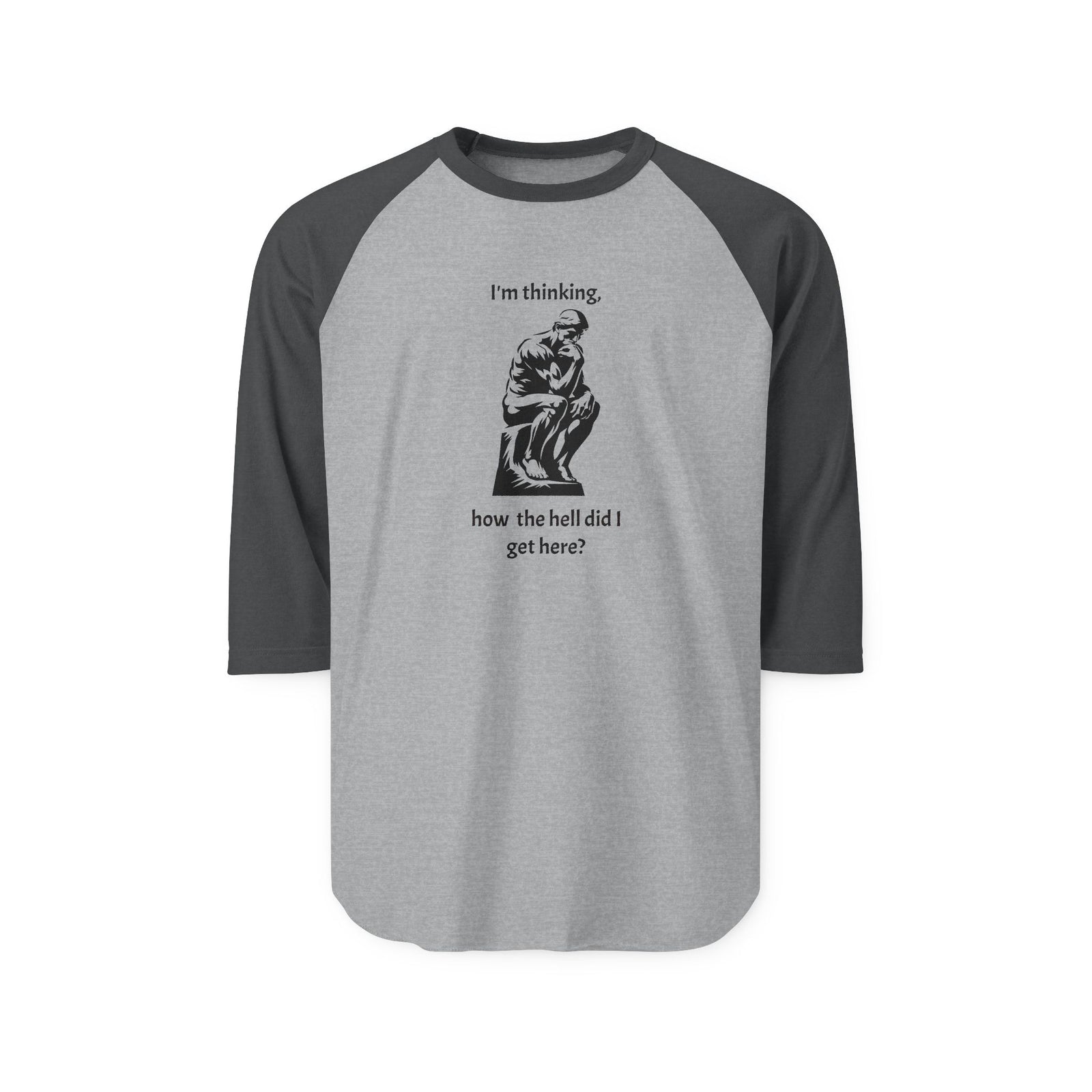 Unisex Three-Quarter Sleeve Raglan Shirt