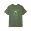 Funny tee stating if you want to get promotion, stop working so hard