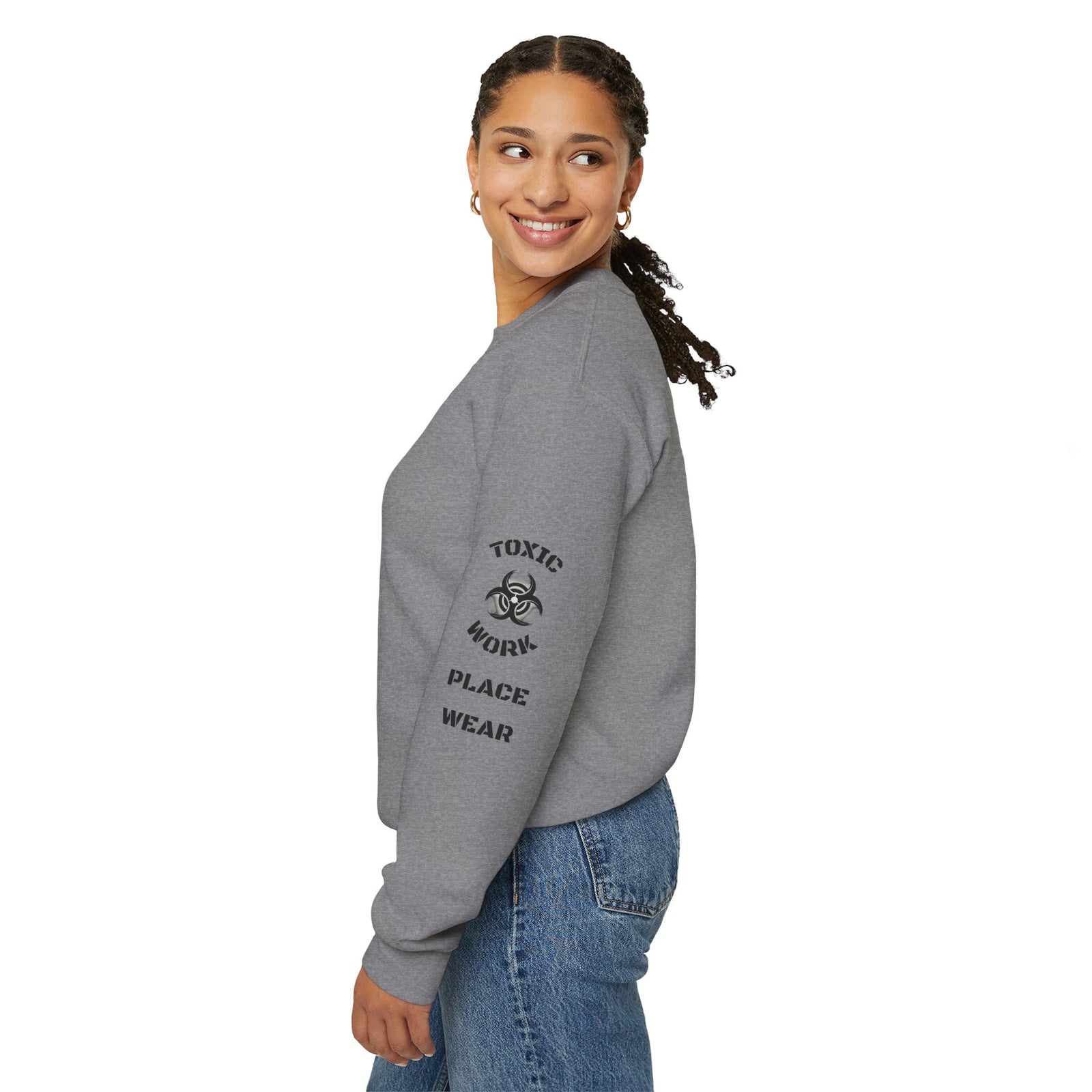 Funny C R A P Community Crewneck Sweatshirt - Unisex