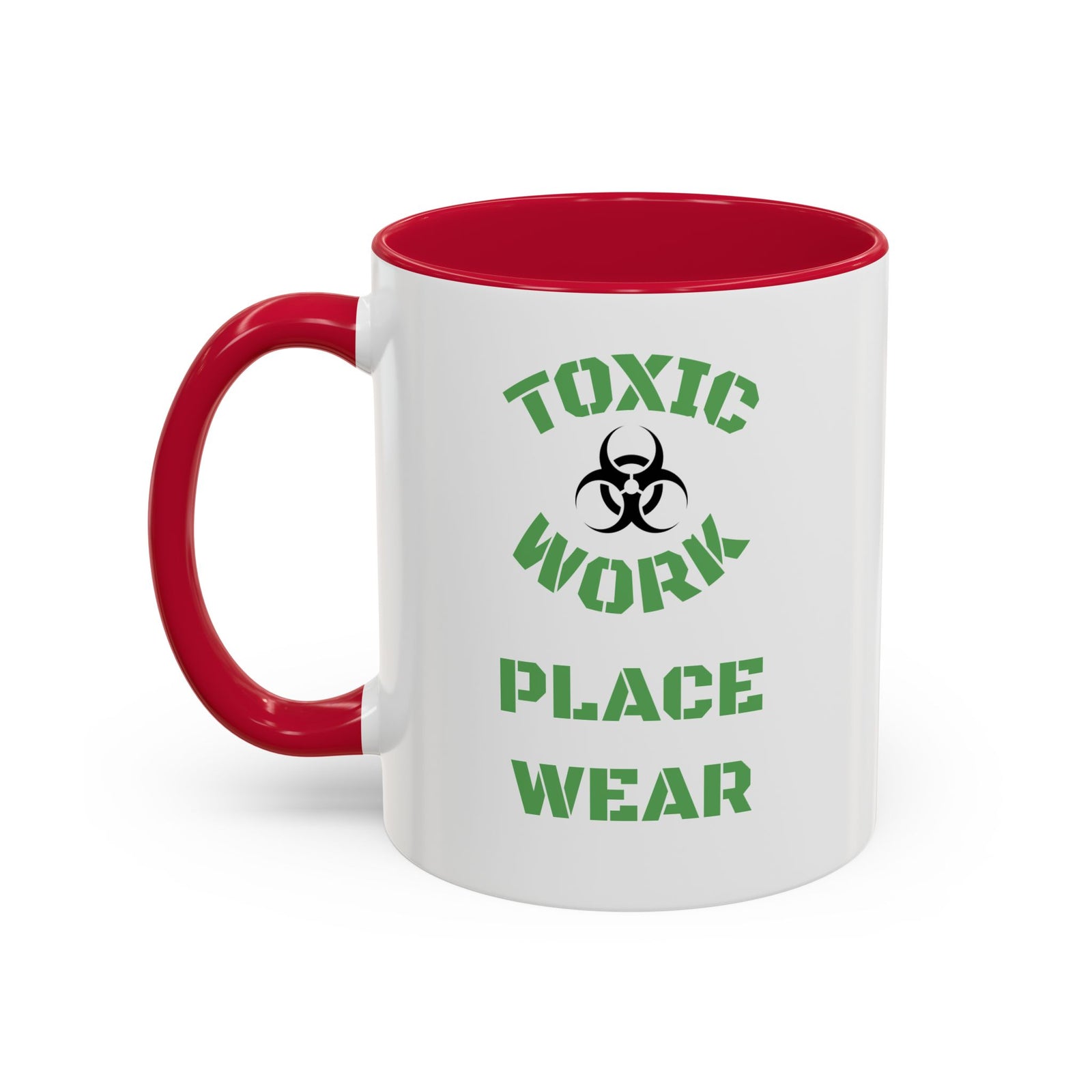 Workplace Humor Colorful Mug with the message that reads "gaslighting is a virtue."