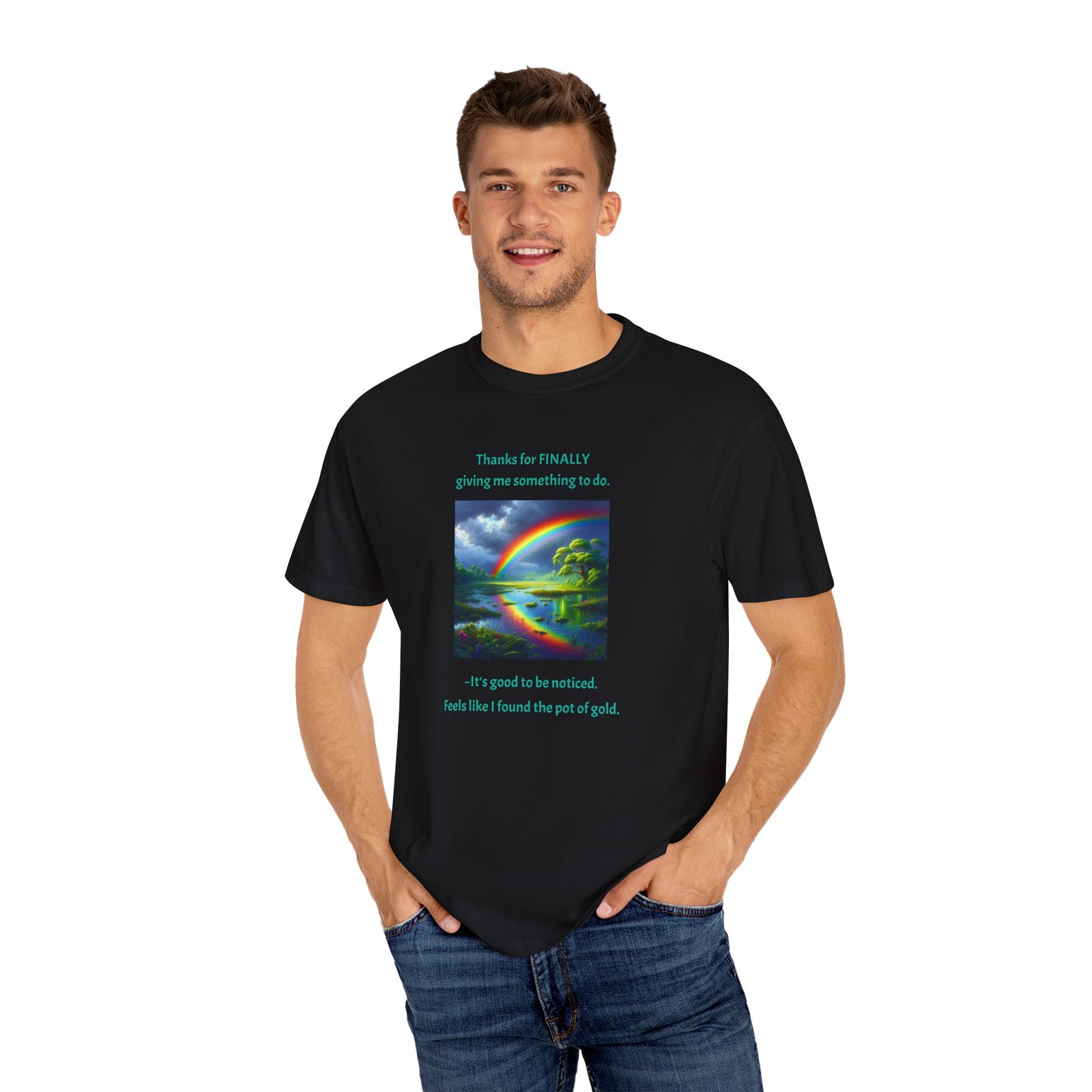 Funny Workplace Unisex T-Shirt - Finally given something to do at work