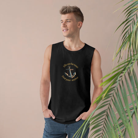 Tank Top Life Can Be Toxic Find Your Anchor Unisex