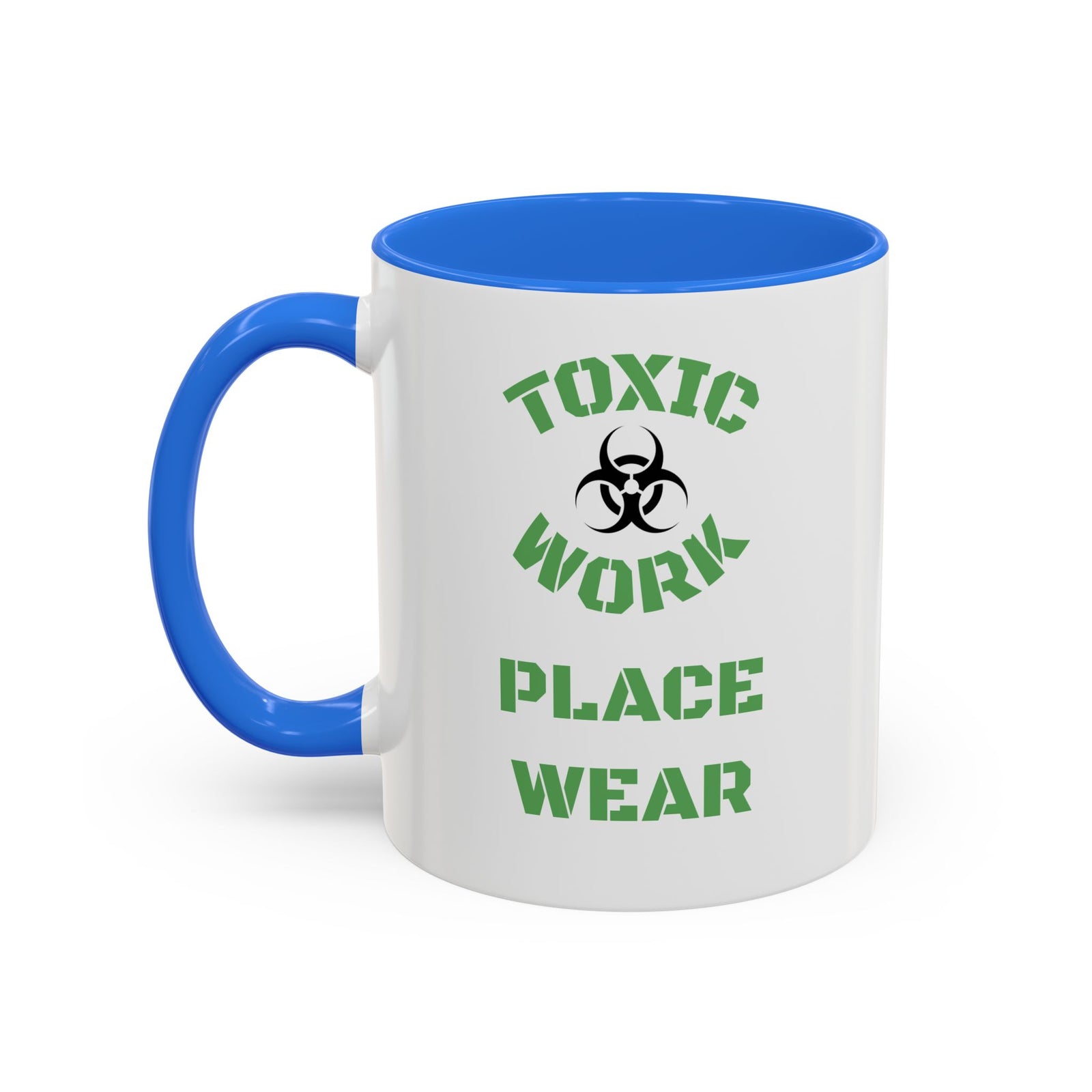 Workplace Humor Colorful Mug with the message that reads "gaslighting is a virtue."