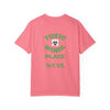 Funny tee stating if you want to get promotion, stop working so hard