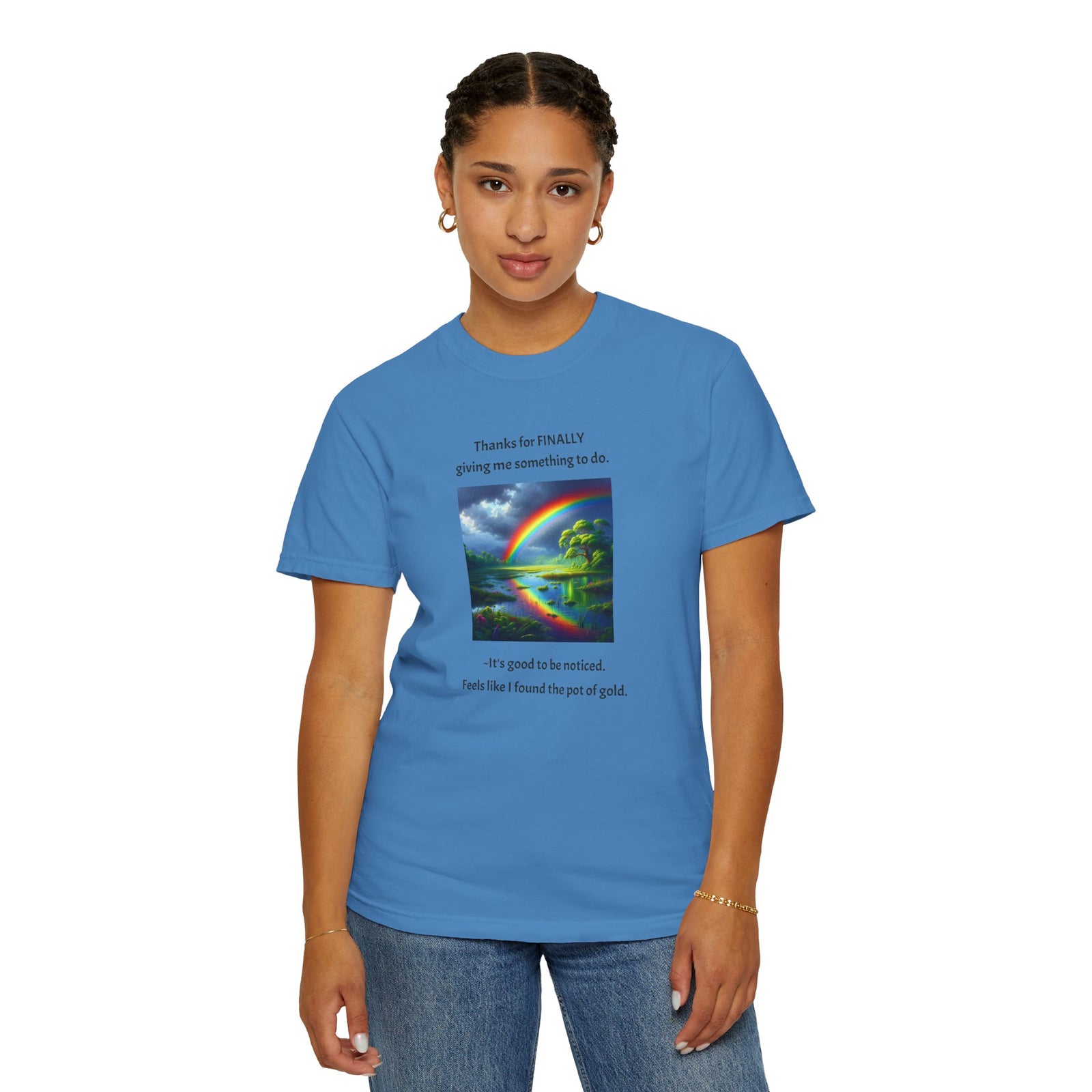 Funny Workplace Unisex T-Shirt - Finally given something to do at work