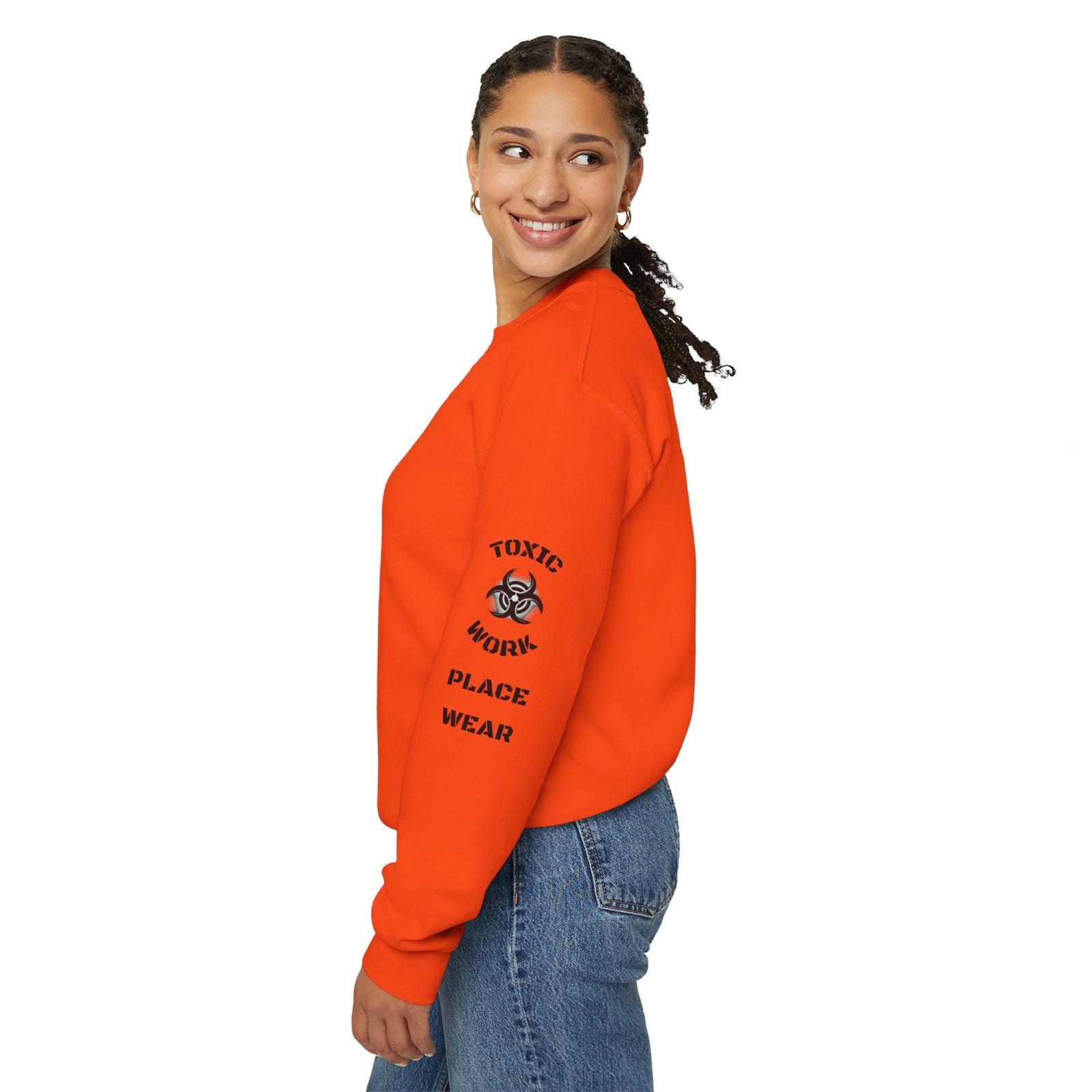 Funny C R A P Community Crewneck Sweatshirt - Unisex