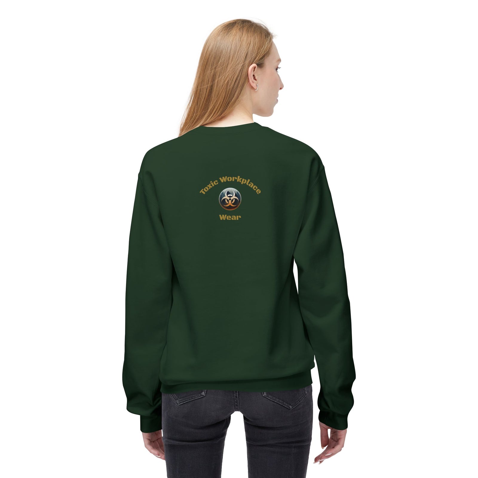 Infinity Design Unisex Fleece Crewneck Sweatshirt, Cozy Sweatshirt, Gift for Him/Her, Everyday Wear, Casual Style, Unique Apparel