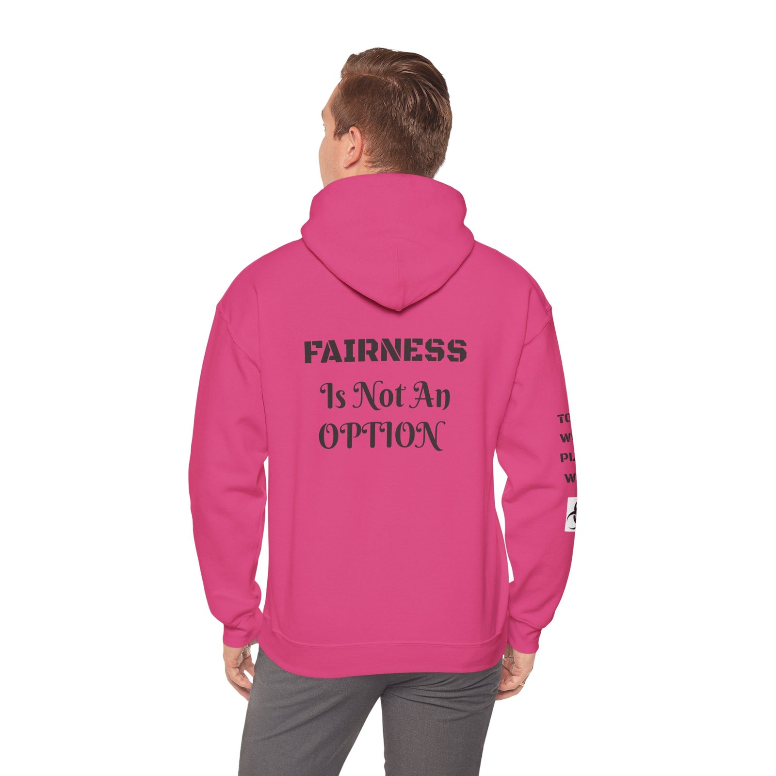 Funny Fairness Not an Option Hoodie