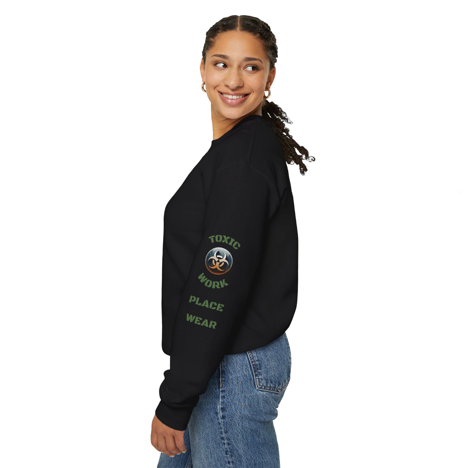 Funny C R A P Community Crewneck Sweatshirt - Unisex