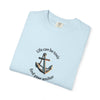 T-shirt with the phrase "Life can be toxic, find your anchor." This t-shirt is sure to keep you grounded. Makes a great gift.