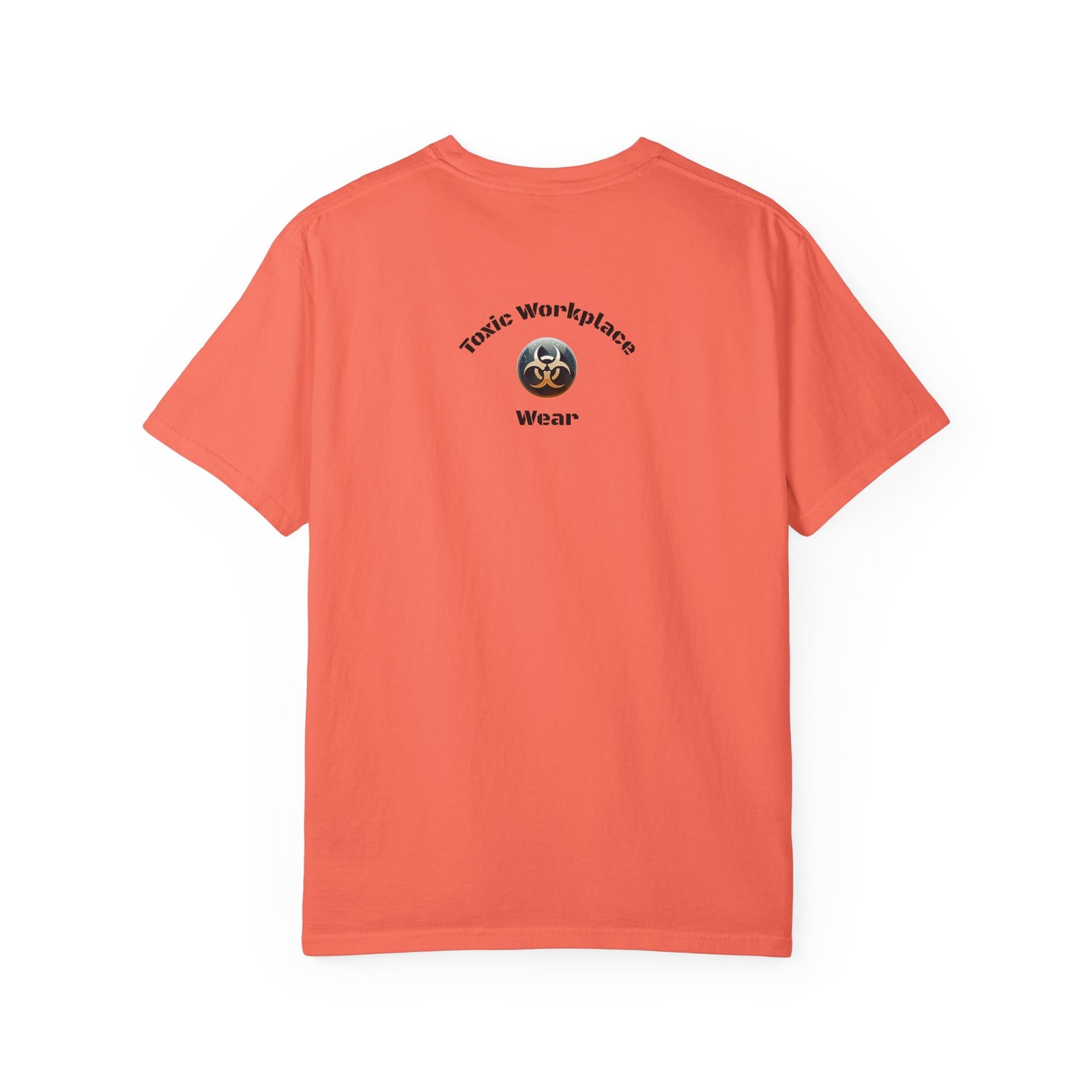 Garment-Dyed T-Shirt with Unique Workplace Humor