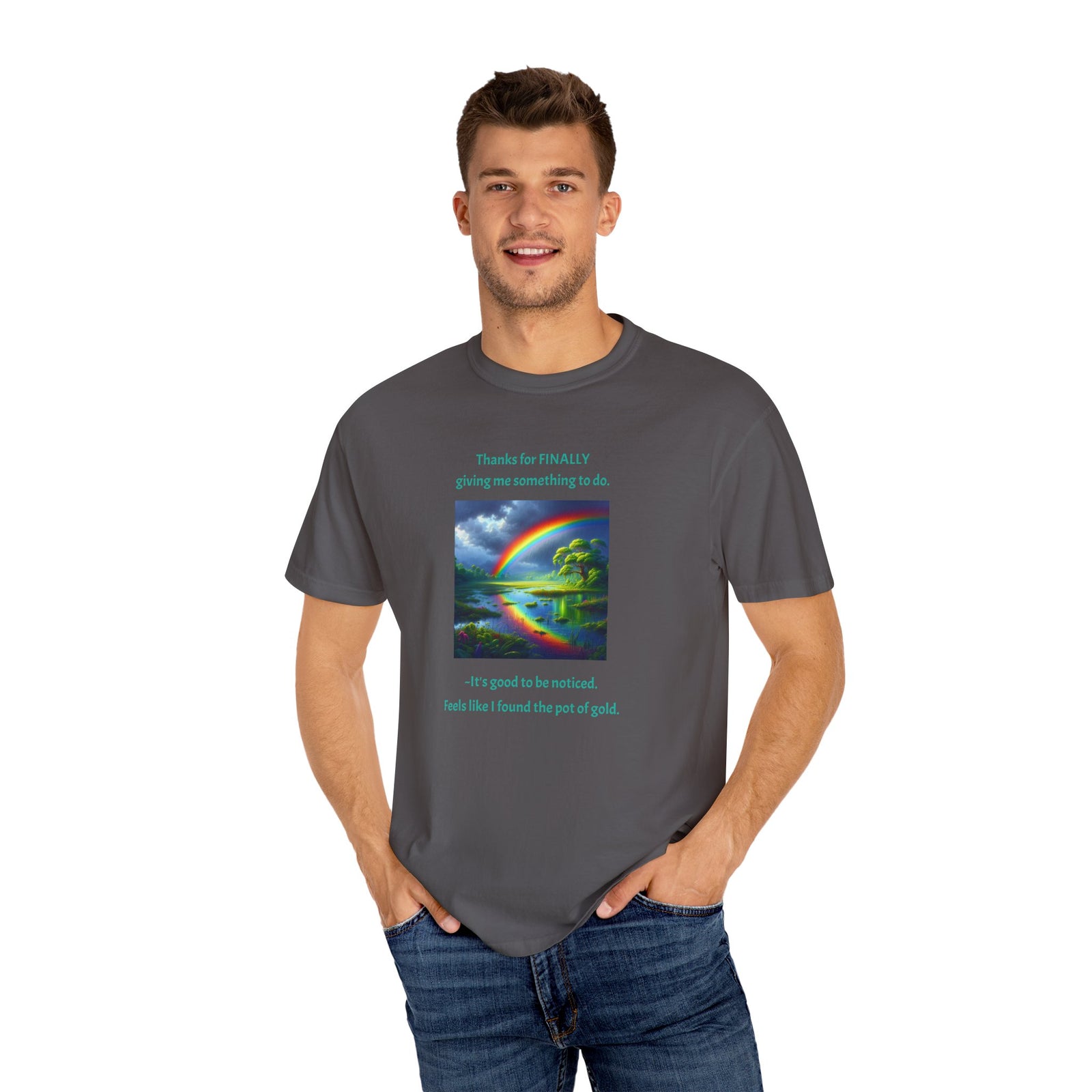 Funny Workplace Unisex T-Shirt - Finally given something to do at work
