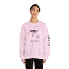Funny C R A P Community Crewneck Sweatshirt - Unisex